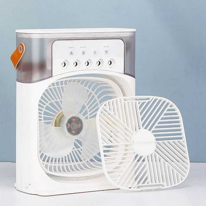 10 inch Portable Air Conditioner Fan Usb Electric Fan With Led Night Light,