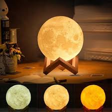 Moon Lamp 7 Color Changing Led Lights