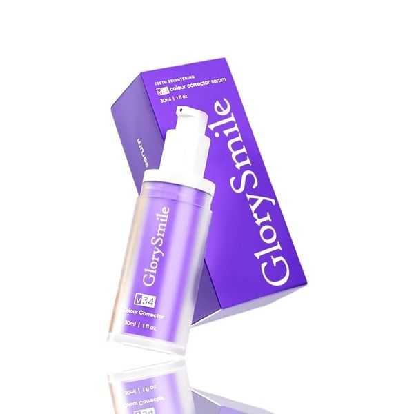 Hismile V34 Purple Whitening Toothpaste Remove Stains Reduce Yellowing