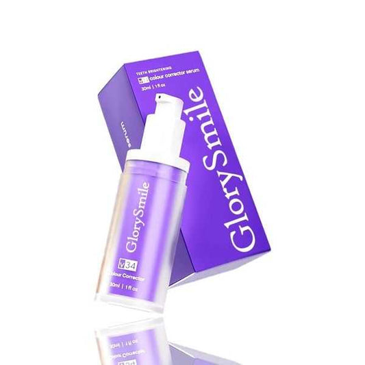 Hismile V34 Purple Whitening Toothpaste Remove Stains Reduce Yellowing