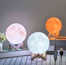 Moon Lamp 7 Color Changing Led Lights